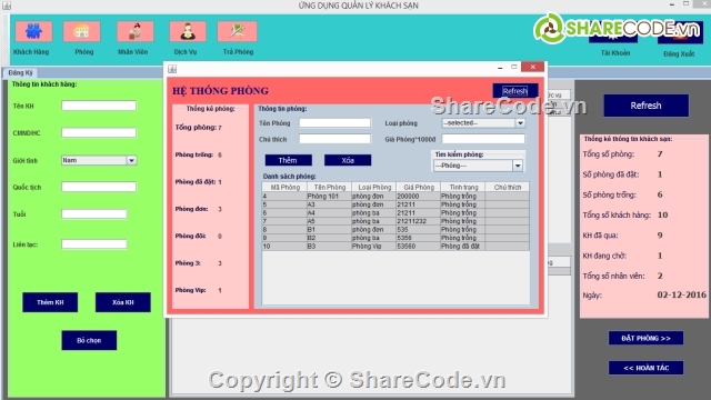 SQL Server,SQL,Quản Lý kho,code java de hieu           va de hiểu nhất,Khách sạn,Quản Lý Khách Sạn Cơ Bản